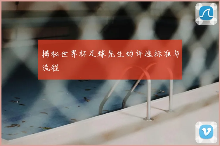 揭秘世界杯足球先生的评选标准与流程